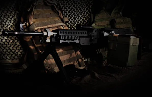 Картинка MAG, универсальный пулемёт, Mitrailleuse d'Appui General, Fabrique Nationale, M240B, 62 мм