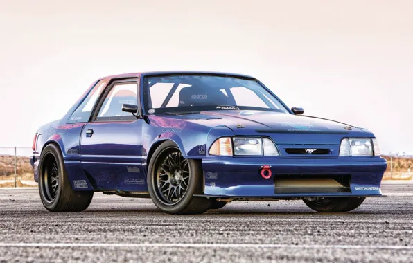 Картинка Mustang, Blue, Racing