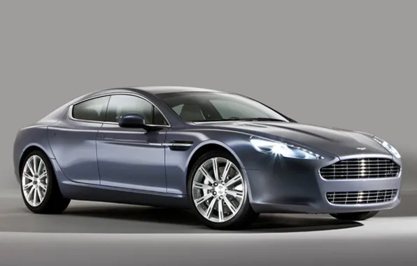 Картинка авто, Aston Martin, тёмно-синий