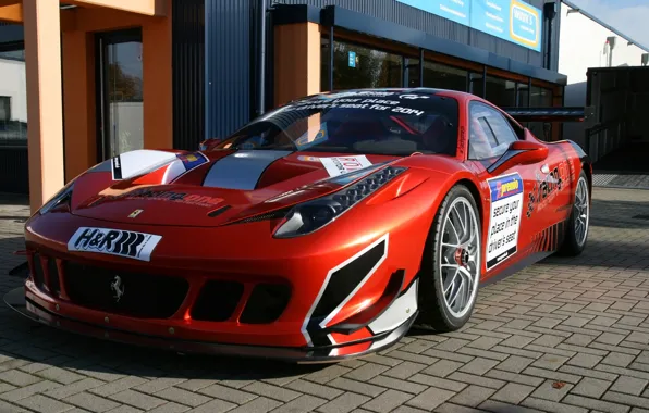 Картинка Ferrari, 458, Racing