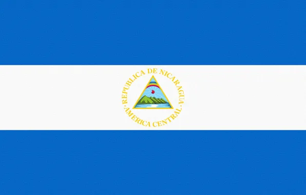 Картинка Флаг, Герб, Nicaragua, Никарагуа