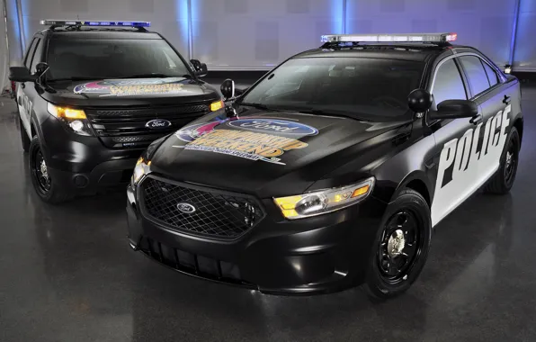 Картинка Ford, auto, police, mixed