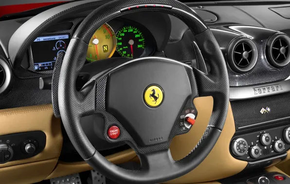 Картинка Car, Ferrari 599 GTB Fiorano, Passion, Dash Board