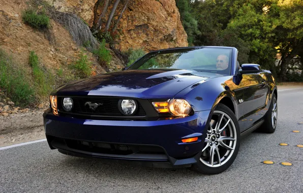Картинка Mustang, Ford, мустанг, кабриолет, 2010, форд, Convertible