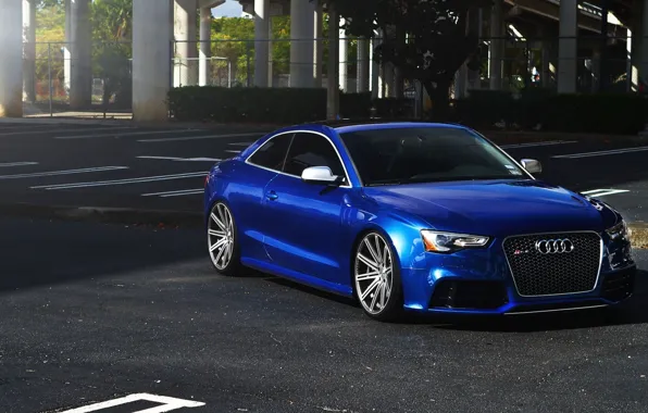 Картинка Audi, Blue, RS5