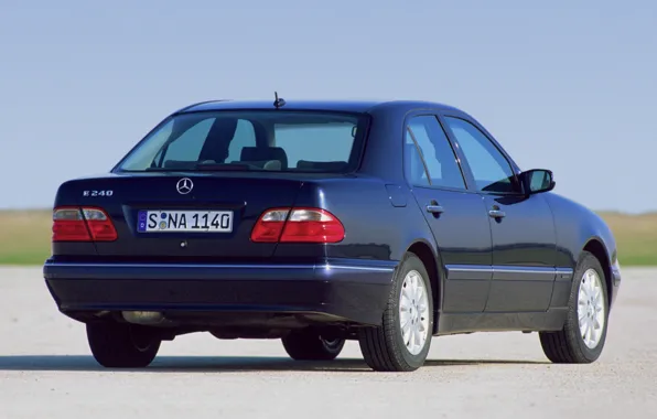 Картинка Mercedes-Benz, Mercedes, E-class, E-Klasse, 1999, E-класс, W210, Executivklasse, Лупатый, Глазастый, E240