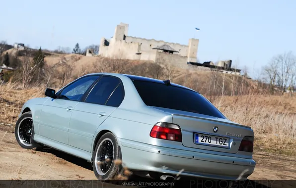 Картинка BMW, wheels, Car, fortress, 5 series, Wallpaper, E39