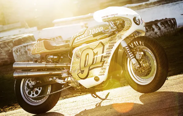 Картинка moto, custom, Harley-Davidson, sportbike, 1991, Sportster, v-twin, icon 1000, 91', Iron Lung