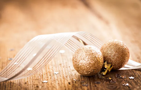 Картинка украшения, new year, Merry Christmas, decoration, Новым годом, golden balls, С Рождеством Христовым, золотые шары