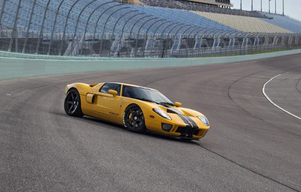 Картинка Ford GT, track, HRE, RS105