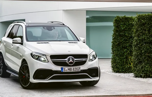 Картинка Mercedes, AMG, 4MATIC, 2015, GLE, 63S