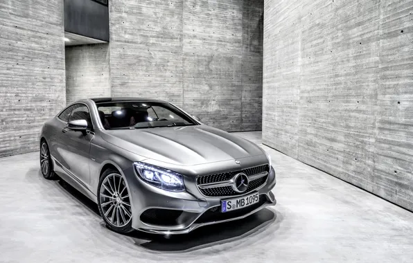 Картинка Mercedes-Benz, Coupe, S-Class, 2015