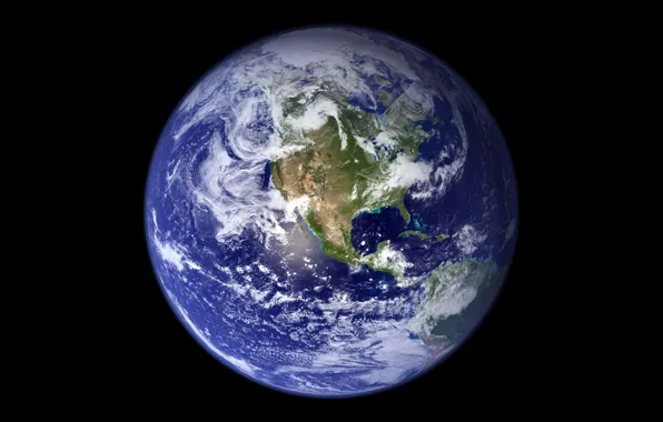 Картинка фото, планета, Земля, NASA