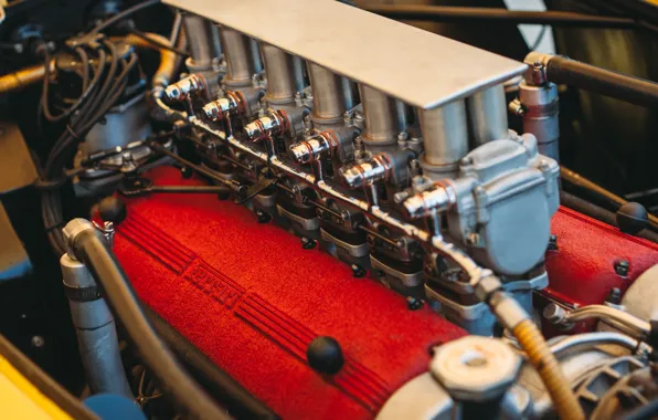 Картинка двигатель, Ferrari, мотор, TR 250