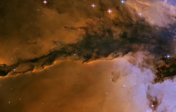 Картинка космос, звезды, вселенная, M16, звёздное скопление, Объект Мессье 16, Туманность Орёл, The Eagle Nebula, NGC …