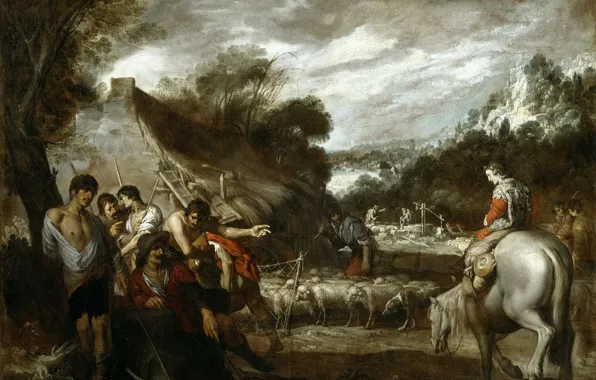 Картинка картина, религия, мифология, Antonio del Castillo y Saavedra, Иосиф и Его Братья
