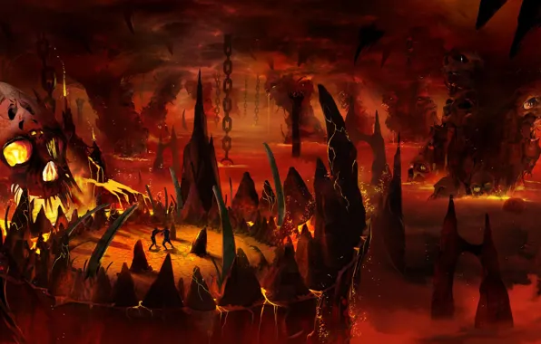 Картинка пламя, Hell