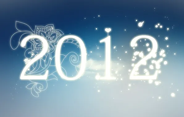 Картинка новый год, текстура, 2012