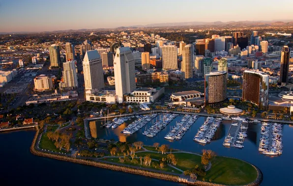 Картинка city, город, USA, California, San Diego