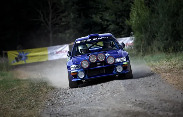 Картинка Subaru, Impreza, rally