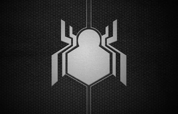 Картинка logo, black, Spider-man, Captain America: Civil War
