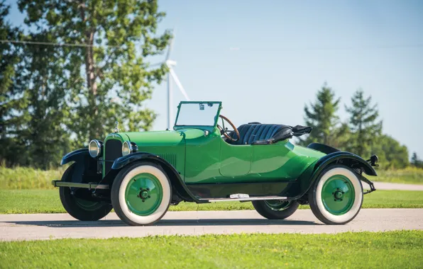 Картинка Roadster, Ретро, Зеленый, Кабриолет, Dodge, Автомобиль, 1925, Металлик
