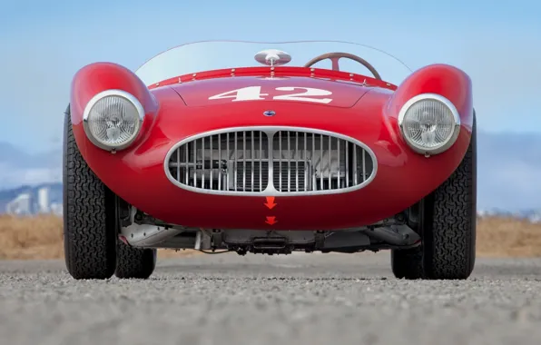 Картинка Maserati, Red, Front