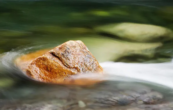 Картинка вода, камень, поток, 153