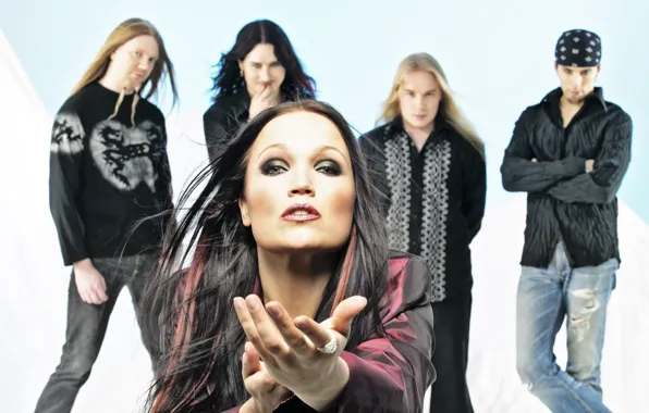 Картинка Nightwish, Marco, Jukka, Tuomas, Erno, Tarja
