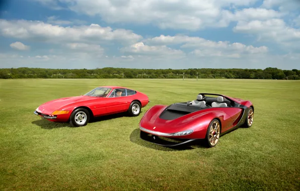 Картинка Ferrari, феррари, 365, 1973, 2013, Daytona, Sergio, GTB/4