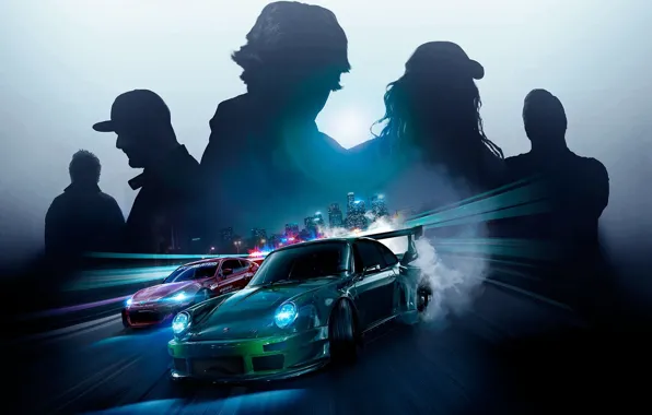 Картинка Porsche, Subaru, nfs, Ken Block, BRZ, нфс, Need for Speed 2015, this autumn, RWB Porsche …