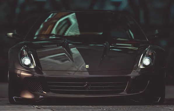 Картинка машина, авто, Ferrari, 599, GTO