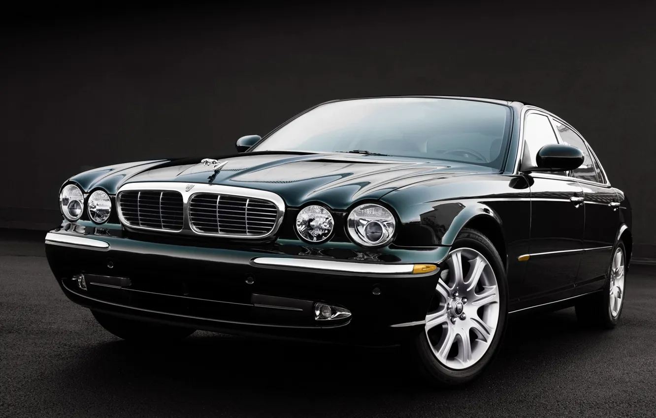 Фото обои Jaguar, ягуар, седан, Sedan, XJ8