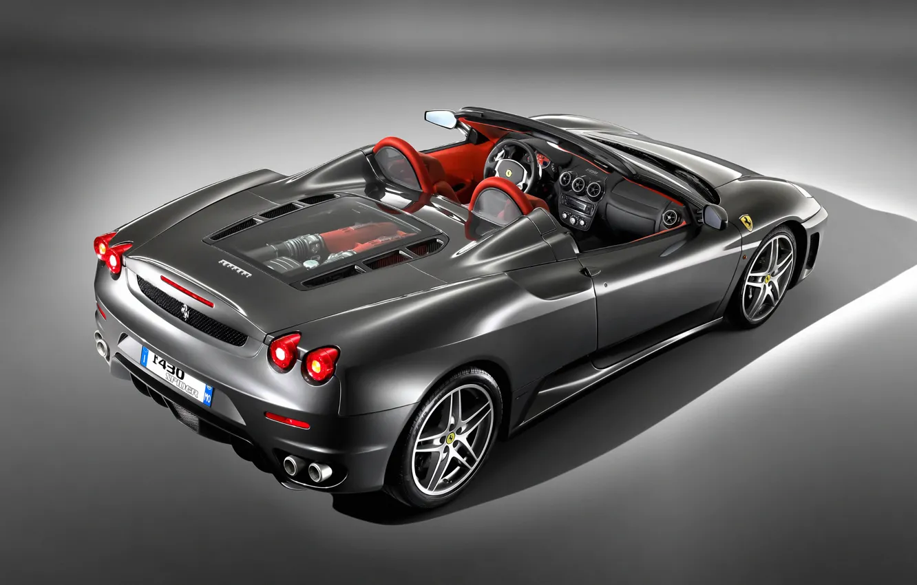 Фото обои F430, Ferrari, феррари, 2009, Spider, Pininfarina