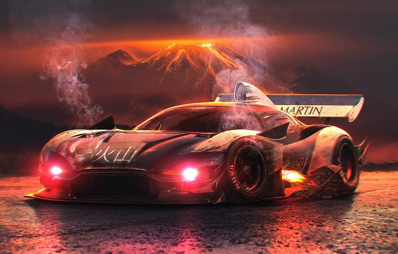 Фото обои Concept, Aston Martin, Car, Tuning, Future, by Typerulez