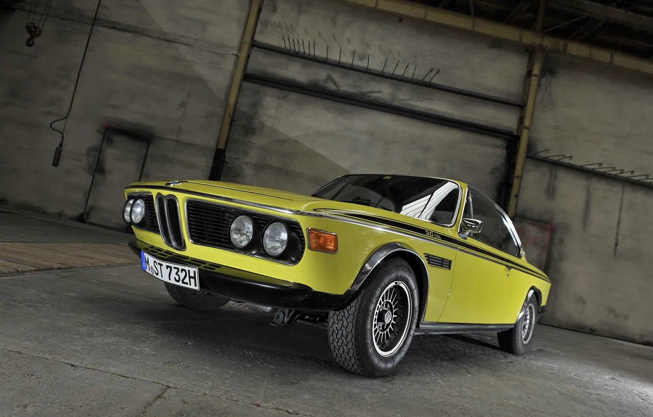 Фото обои бмв, купе, BMW, 1971, Coupe
