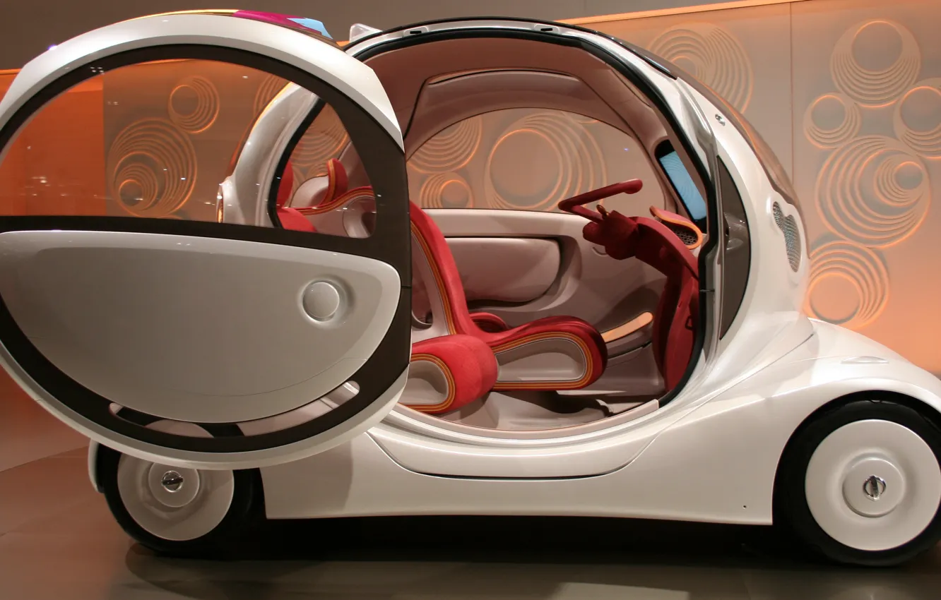 Фото обои concept, Nissan, design, Pivo