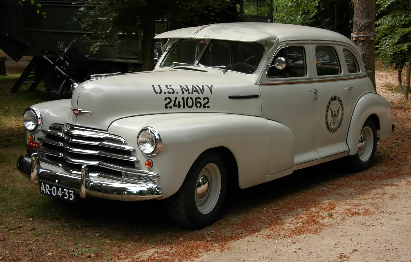 Фото обои Chevrolet, войны, автомобиль, мировой, Второй, времён, Fleetmaster