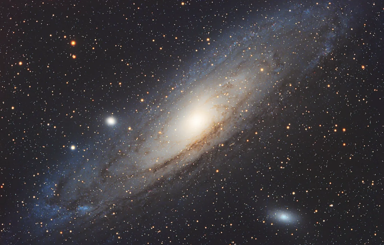 Фото обои Галактика, Андромеды, NGC 224, M 31