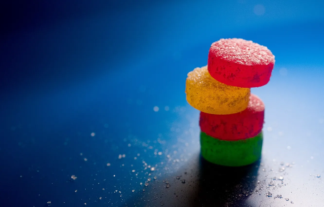 Фото обои сладость, минимализм, 152, конфеты