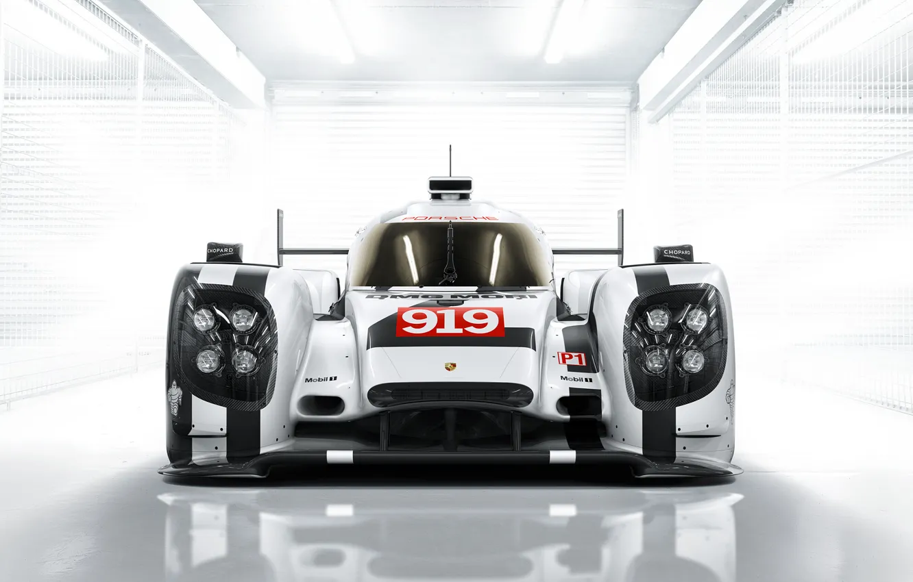 Фото обои Porsche, Hybrid, 2014, 919