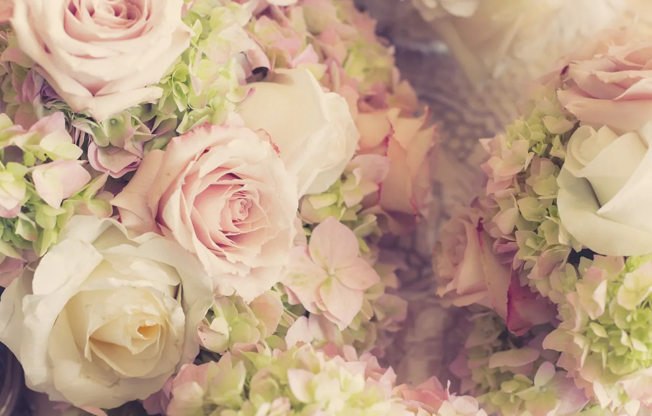 Фото обои цветы, розы, букет, свадьба, flowers, bouquet, roses, wedding