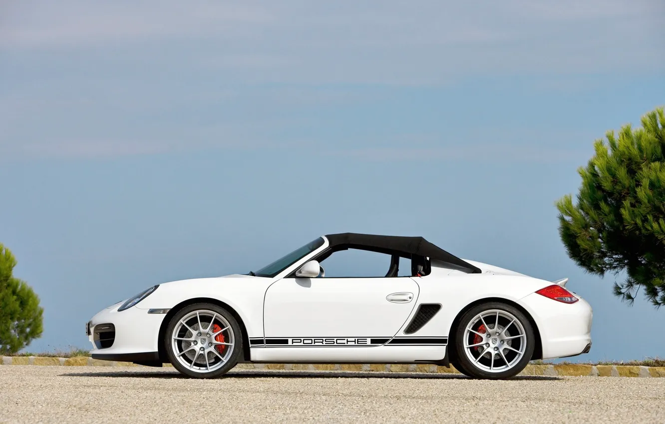 Фото обои Porsche, 2010, Boxster, Spyder