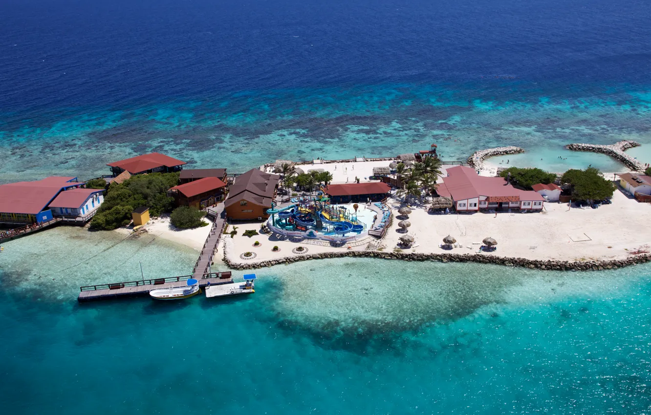Фото обои море, остров, курорт, Aruba Island. 