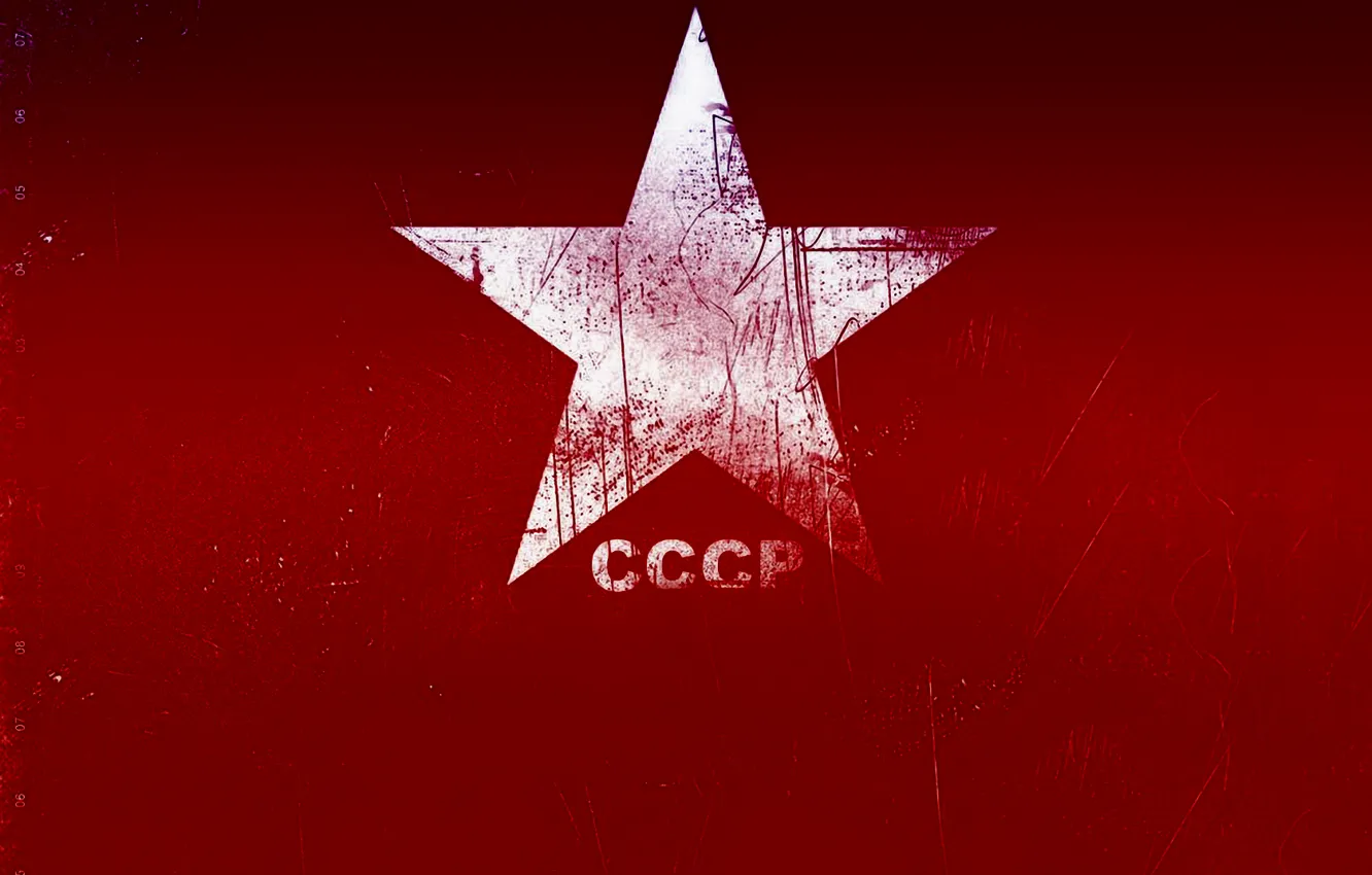 Фото обои красный, звезда, СССР