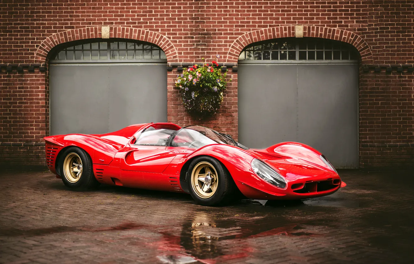 Фото обои Ferrari, феррари, 1967, 330
