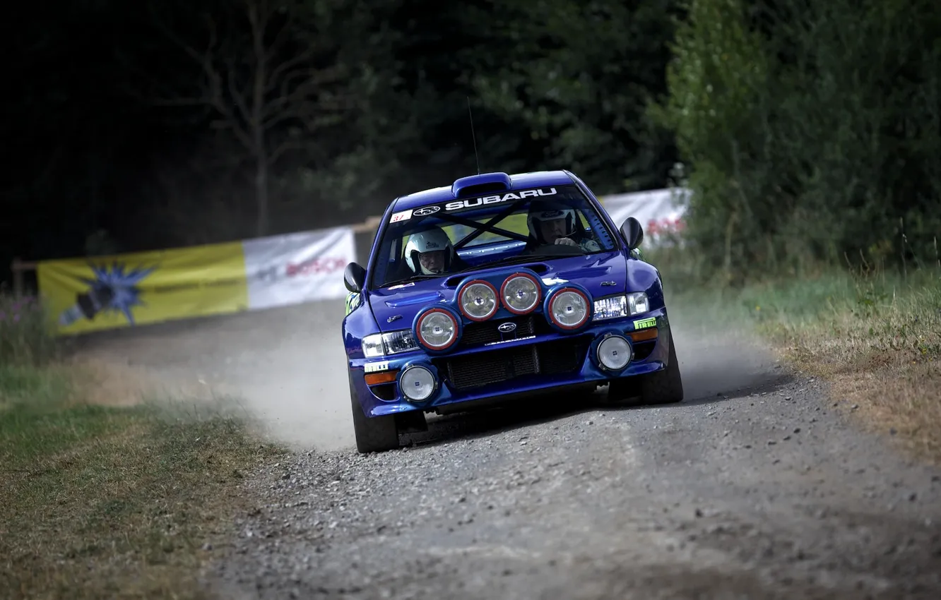 Фото обои Subaru, Impreza, rally
