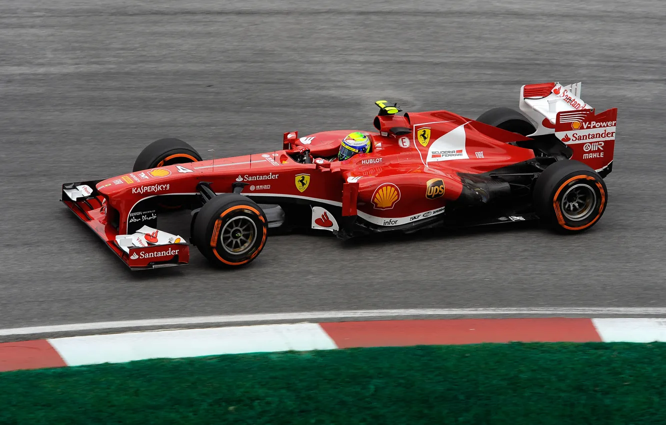 Фото обои формула 1, Ferrari, феррари, race car, F138