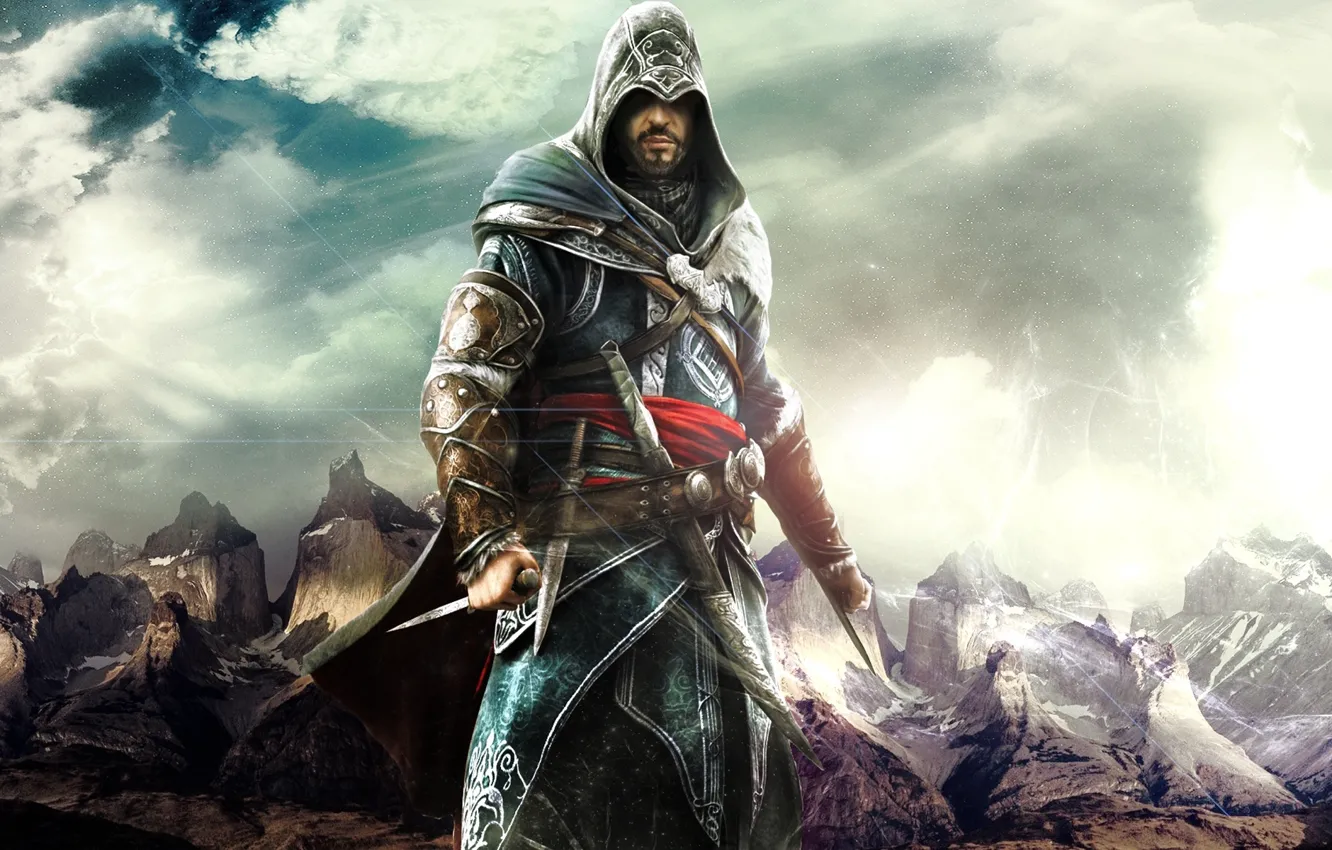 Фото обои Ezio, Assassin's Creed, Revelations, Эцио Аудиторе, Assasins