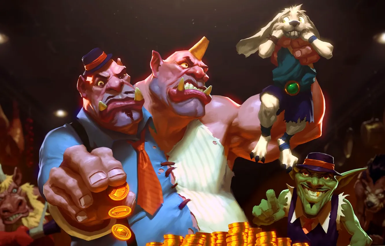 Oboi Wow Ogr Hearthstone Hearthstone Heroes Of Warcraft Pribambassk Kartinki Na Rabochij Stol Razdel Igry Skachat